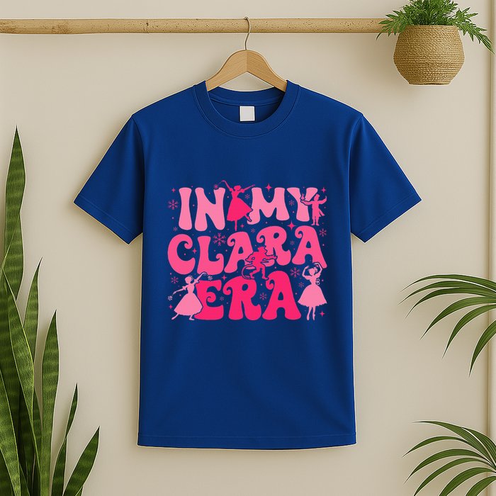 In My Clara Era Nutcracker Ballet Sugar Plum Fairy Groovy  T-Shirt