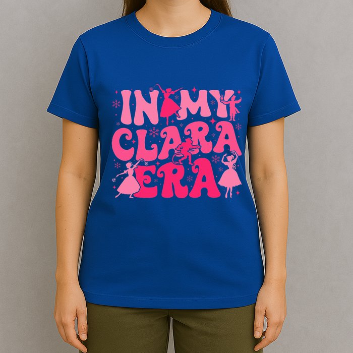 In My Clara Era Nutcracker Ballet Sugar Plum Fairy Groovy  T-Shirt