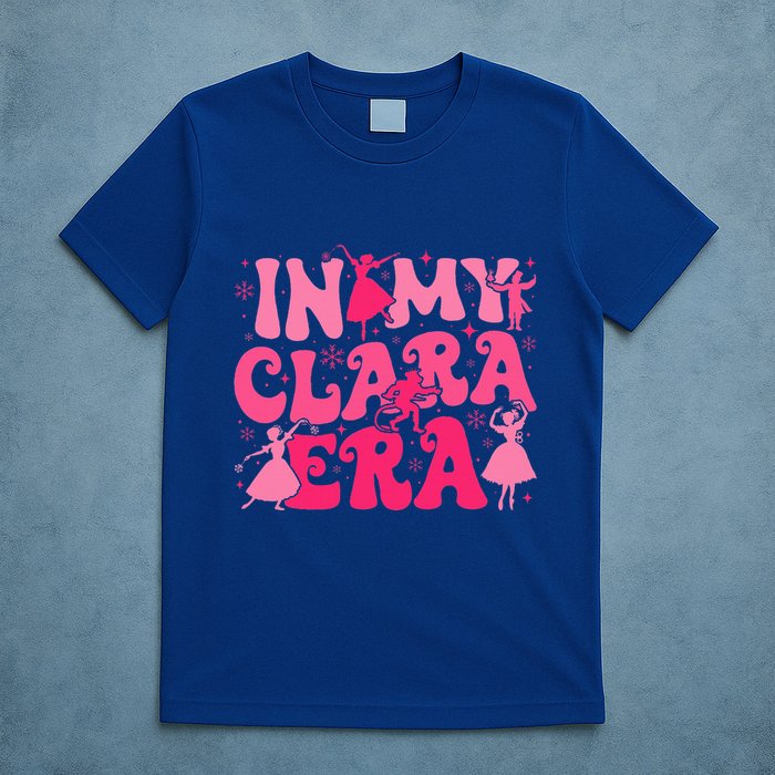 In My Clara Era Nutcracker Ballet Sugar Plum Fairy Groovy  T-Shirt