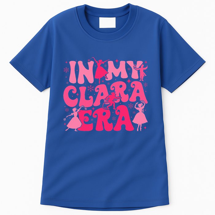 In My Clara Era Nutcracker Ballet Sugar Plum Fairy Groovy  Tall T-Shirt