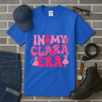 In My Clara Era Nutcracker Ballet Sugar Plum Fairy Groovy  Tall T-Shirt