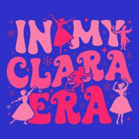 In My Clara Era Nutcracker Ballet Sugar Plum Fairy Groovy  Button