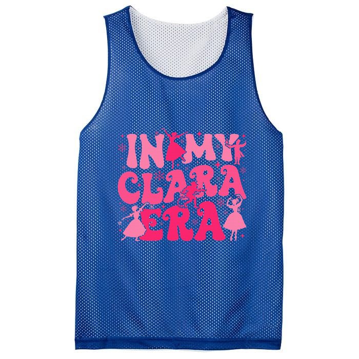 In My Clara Era Nutcracker Ballet Sugar Plum Fairy Groovy  Mesh Reversible Basketball Jersey Tank