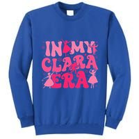 In My Clara Era Nutcracker Ballet Sugar Plum Fairy Groovy  Tall Sweatshirt