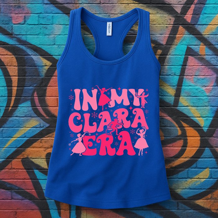 In My Clara Era Nutcracker Ballet Sugar Plum Fairy Groovy  Womens Tank Top