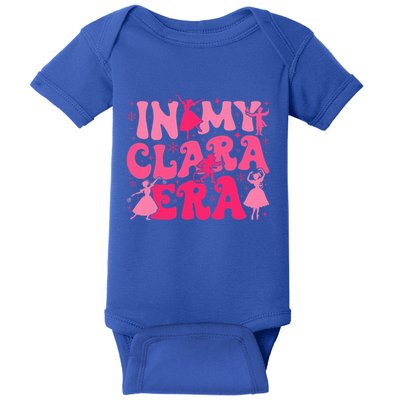 In My Clara Era Nutcracker Ballet Sugar Plum Fairy Groovy  Baby Bodysuit