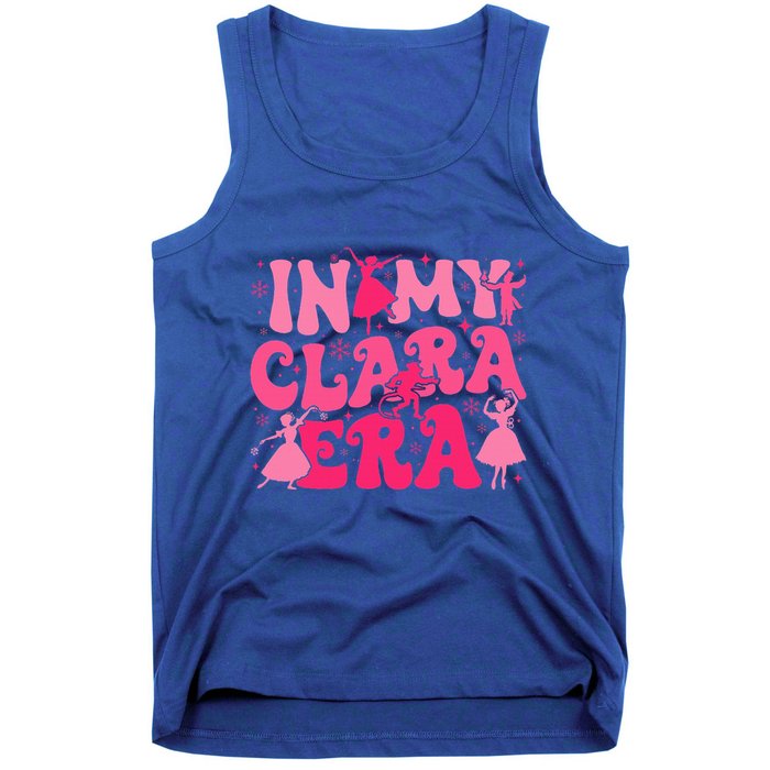 In My Clara Era Nutcracker Ballet Sugar Plum Fairy Groovy  Tank Top