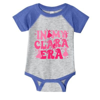 In My Clara Era Nutcracker Ballet Sugar Plum Fairy Groovy  Infant Baby Jersey Bodysuit