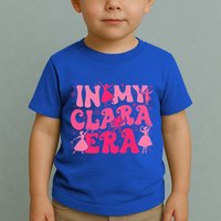 In My Clara Era Nutcracker Ballet Sugar Plum Fairy Groovy  Toddler T-Shirt