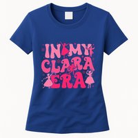 In My Clara Era Nutcracker Ballet Sugar Plum Fairy Groovy  Womens T-Shirt