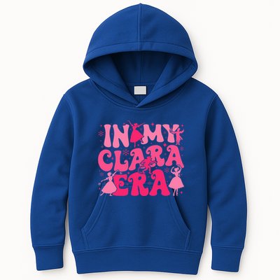 In My Clara Era Nutcracker Ballet Sugar Plum Fairy Groovy  Kids Hoodie