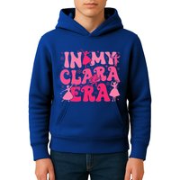 In My Clara Era Nutcracker Ballet Sugar Plum Fairy Groovy  Kids Hoodie