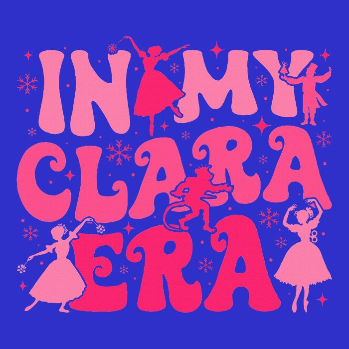 In My Clara Era Nutcracker Ballet Sugar Plum Fairy Groovy  Short Acrylic Beanie
