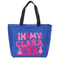 In My Clara Era Nutcracker Ballet Sugar Plum Fairy Groovy  Zip Tote Bag