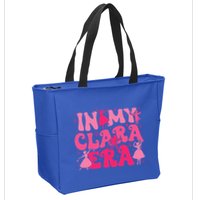In My Clara Era Nutcracker Ballet Sugar Plum Fairy Groovy  Zip Tote Bag