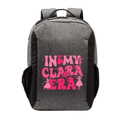 In My Clara Era Nutcracker Ballet Sugar Plum Fairy Groovy  Vector Backpack
