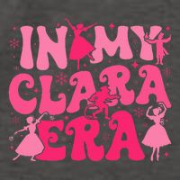 In My Clara Era Nutcracker Ballet Sugar Plum Fairy Groovy  Vector Backpack