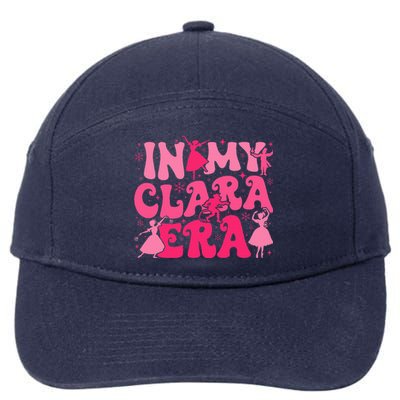 In My Clara Era Nutcracker Ballet Sugar Plum Fairy Groovy  7-Panel Snapback Hat