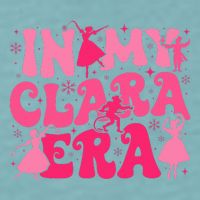 In My Clara Era Nutcracker Ballet Sugar Plum Fairy Groovy  Sueded Cloud Jersey T-Shirt