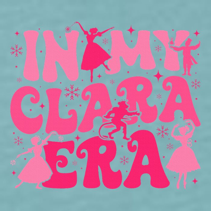 In My Clara Era Nutcracker Ballet Sugar Plum Fairy Groovy  Sueded Cloud Jersey T-Shirt