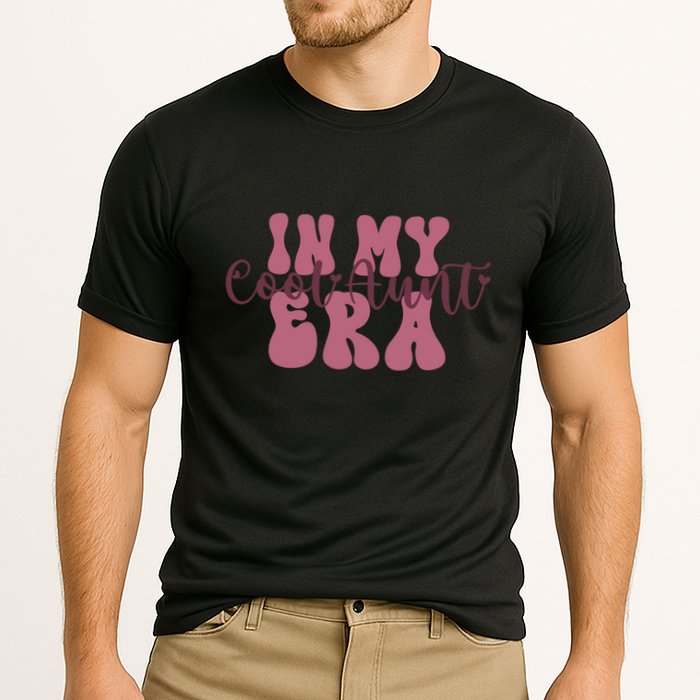 In My Cool Aunt Era Groovy Retro Aunties Gift Cooling Performance Crew T-Shirt