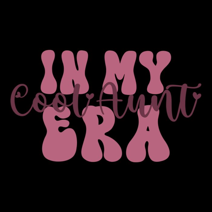 In My Cool Aunt Era Groovy Retro Aunties Gift Cooling Performance Crew T-Shirt