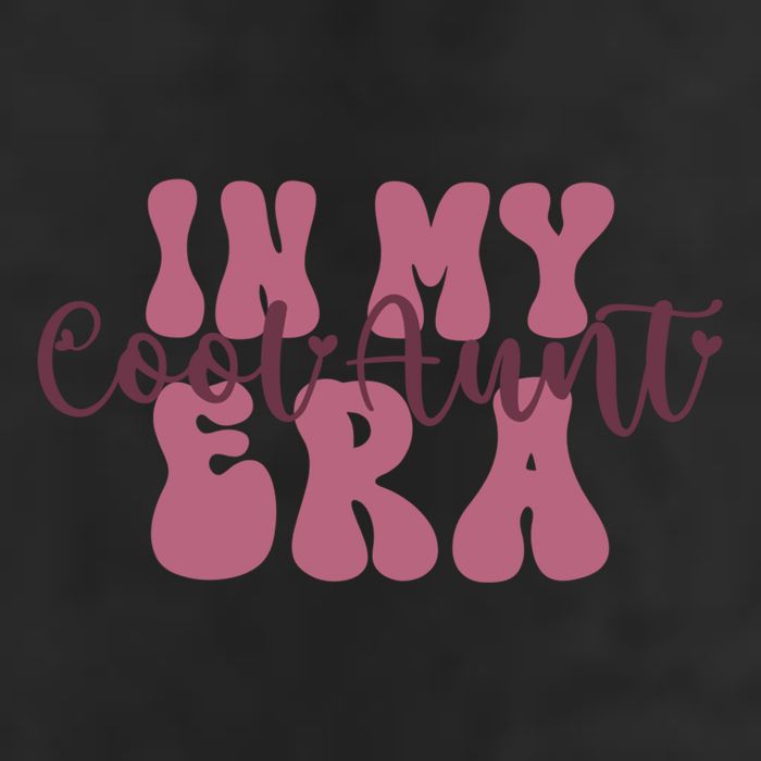 In My Cool Aunt Era Groovy Retro Aunties Gift Adult Drive Performance Visor
