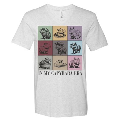 In My Capybara Era Capybara Lover Gift V-Neck T-Shirt