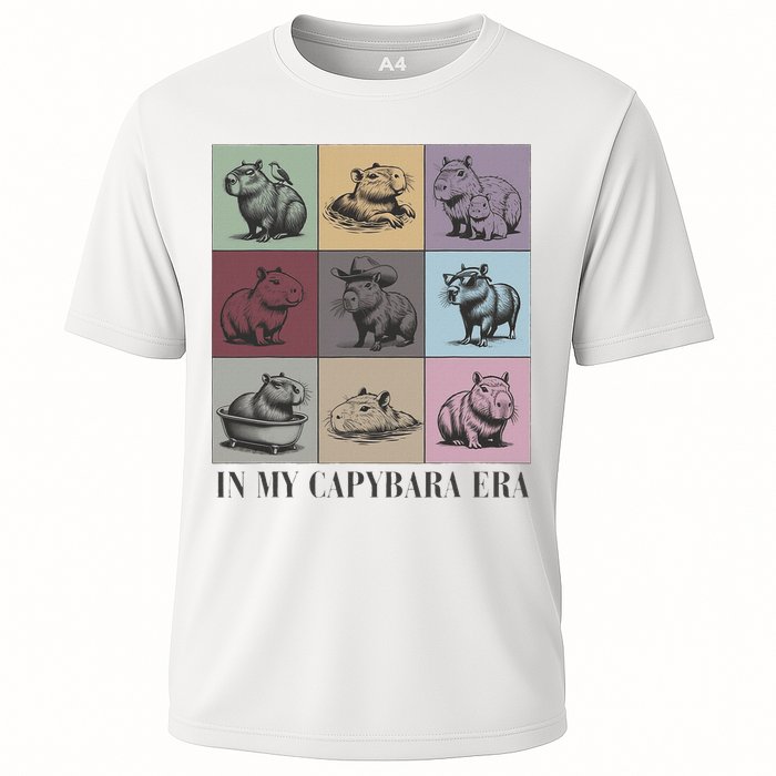 In My Capybara Era Capybara Lover Gift Cooling Performance Crew T-Shirt