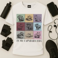 In My Capybara Era Capybara Lover Gift Cooling Performance Crew T-Shirt