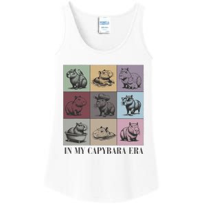 In My Capybara Era Capybara Lover Gift Ladies Essential Tank