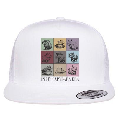 In My Capybara Era Capybara Lover Gift Flatbill Hat
