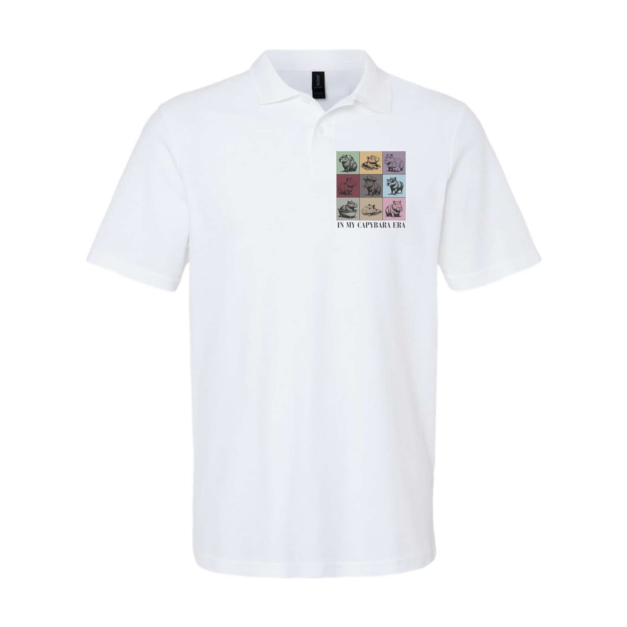 In My Capybara Era Capybara Lover Gift Polo