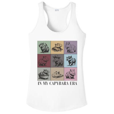 In My Capybara Era Capybara Lover Gift Ladies PosiCharge Competitor Racerback Tank