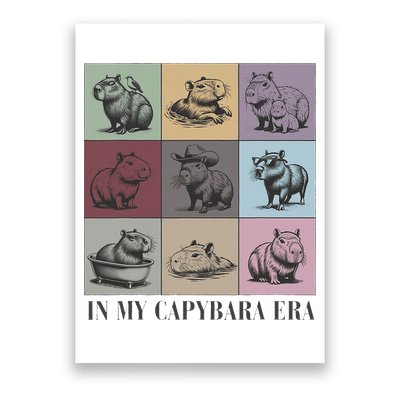 In My Capybara Era Capybara Lover Gift Poster