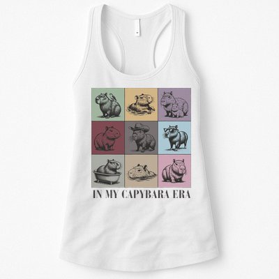 In My Capybara Era Capybara Lover Gift Womens Tank Top