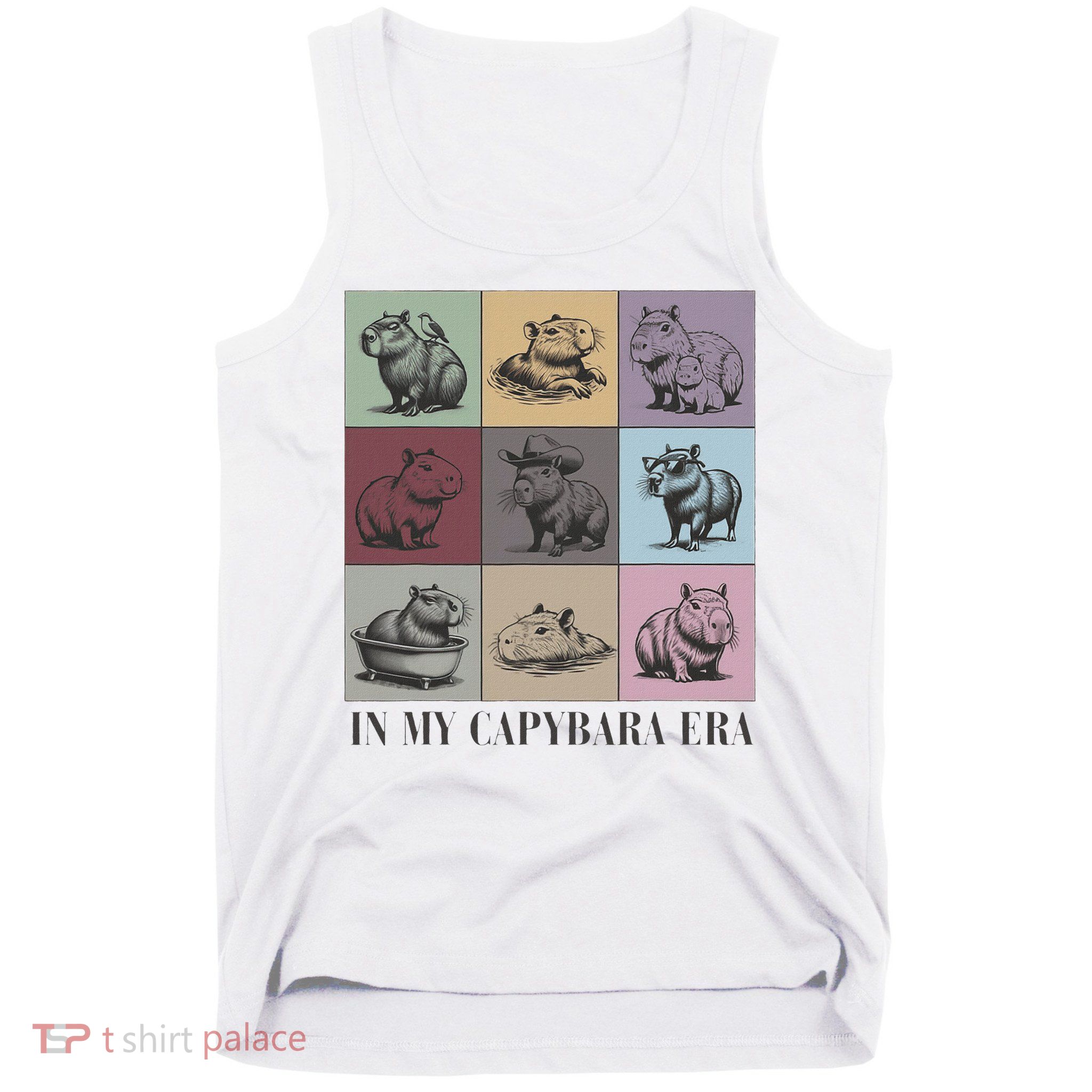 In My Capybara Era Capybara Lover Gift Tank Top