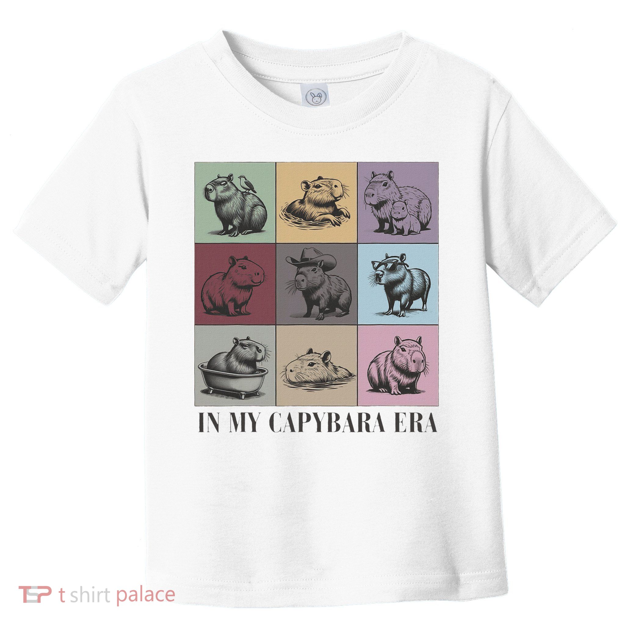 In My Capybara Era Capybara Lover Gift Toddler T-Shirt