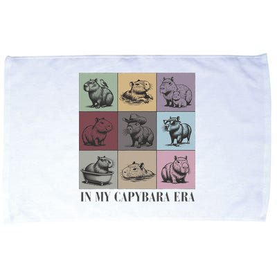 In My Capybara Era Capybara Lover Gift Microfiber Hand Towel