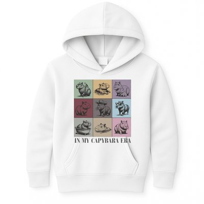 In My Capybara Era Capybara Lover Gift Kids Hoodie