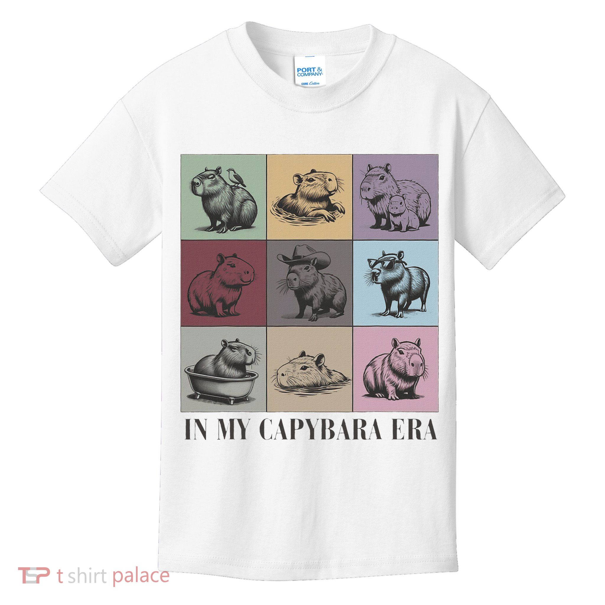 In My Capybara Era Capybara Lover Gift Kids T-Shirt