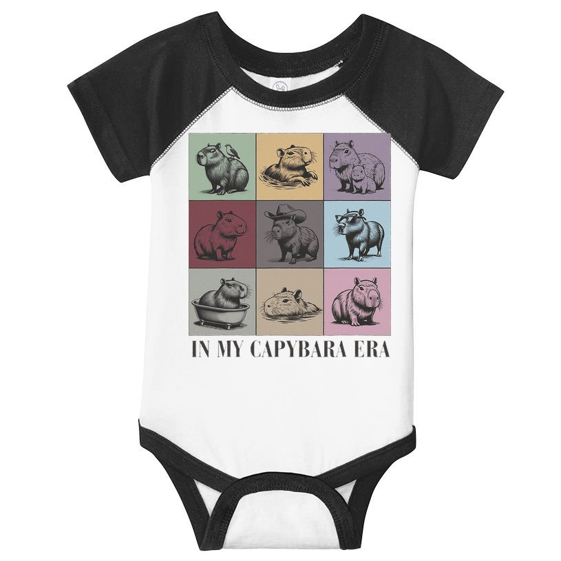 In My Capybara Era Capybara Lover Gift Infant Baby Jersey Bodysuit