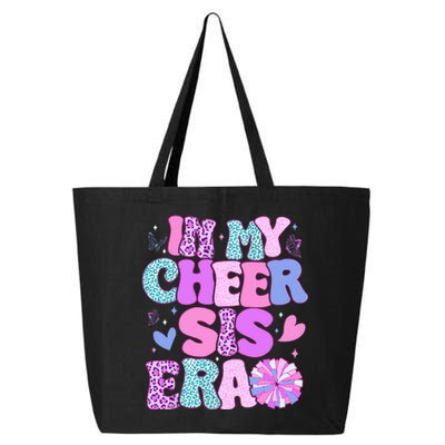 In My Cheer Sister Era Cheer Life Cheerleader Sport 25L Jumbo Tote