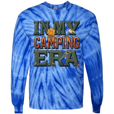 In My Camping Era Adventure Camping Lovers Meaningful Gift Tie-Dye Long Sleeve Shirt