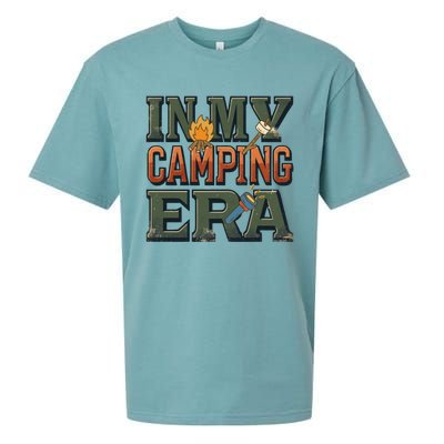 In My Camping Era Adventure Camping Lovers Meaningful Gift Sueded Cloud Jersey T-Shirt