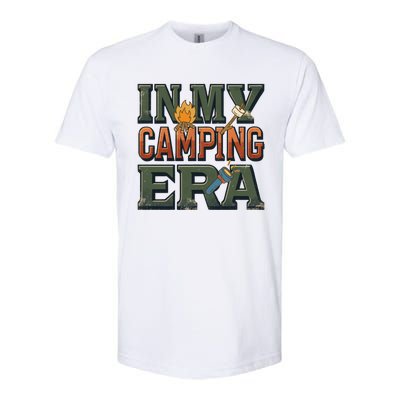 In My Camping Era Adventure Camping Lovers Meaningful Gift Softstyle CVC T-Shirt