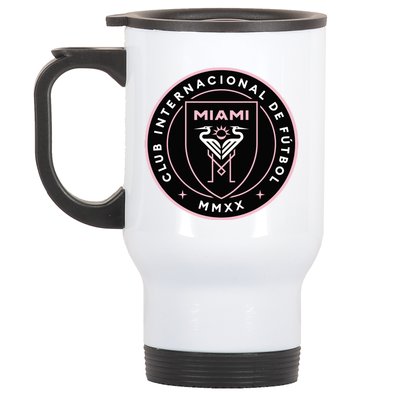 Inter Miami Cf Stainless Steel Travel Mug