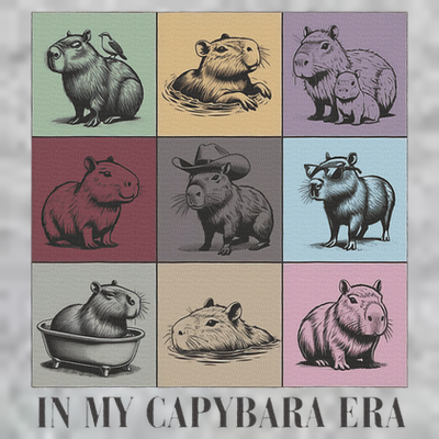 In My Capybara Era Capybara Lover Gift T-Shirt