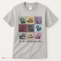 In My Capybara Era Capybara Lover Gift Tall T-Shirt