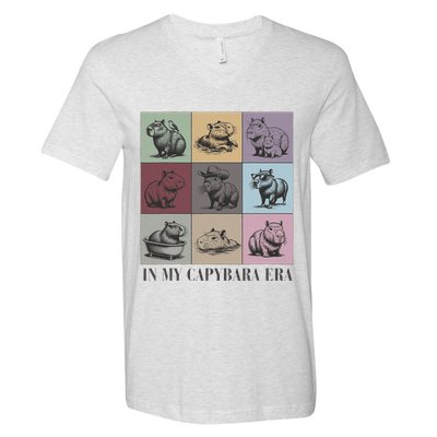 In My Capybara Era Capybara Lover Gift V-Neck T-Shirt